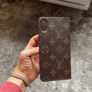 Authentic Louis Vuitton Monogram IPhone XS Max Folio Case - RELIST